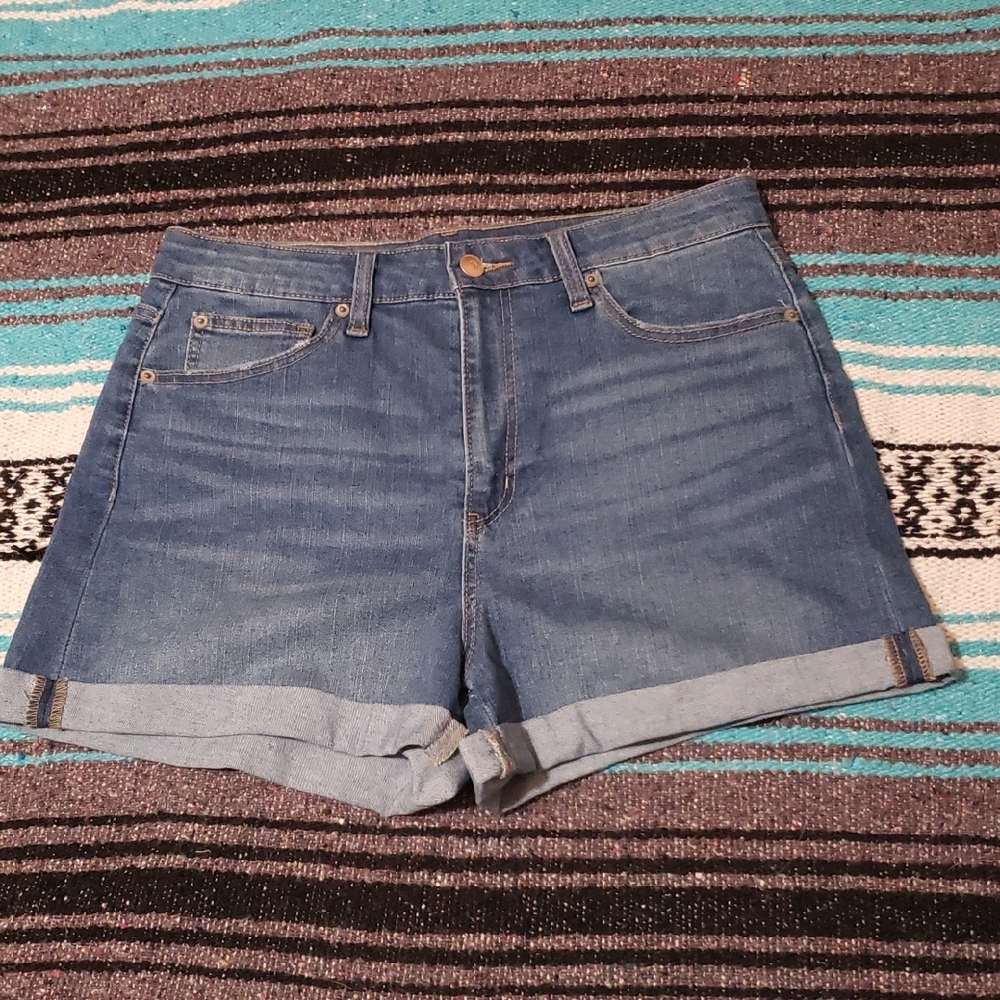 No Boundaries Blue Jean Shorts